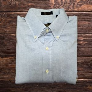 Chaps Solid Oxford Button-Down Shirt
